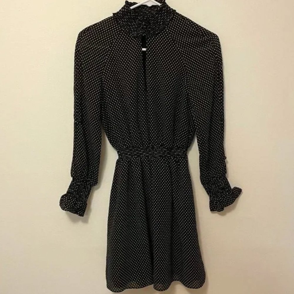 Rachel Roy polka dot mini skater dress